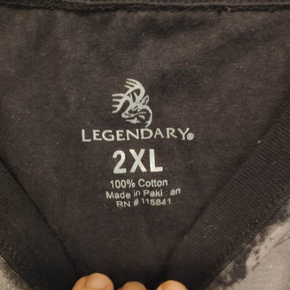 Legendary Skeleton Crossbow T-shirt Tee Men Black Short Sleeve 2XL XXL - Picture 4 of 4